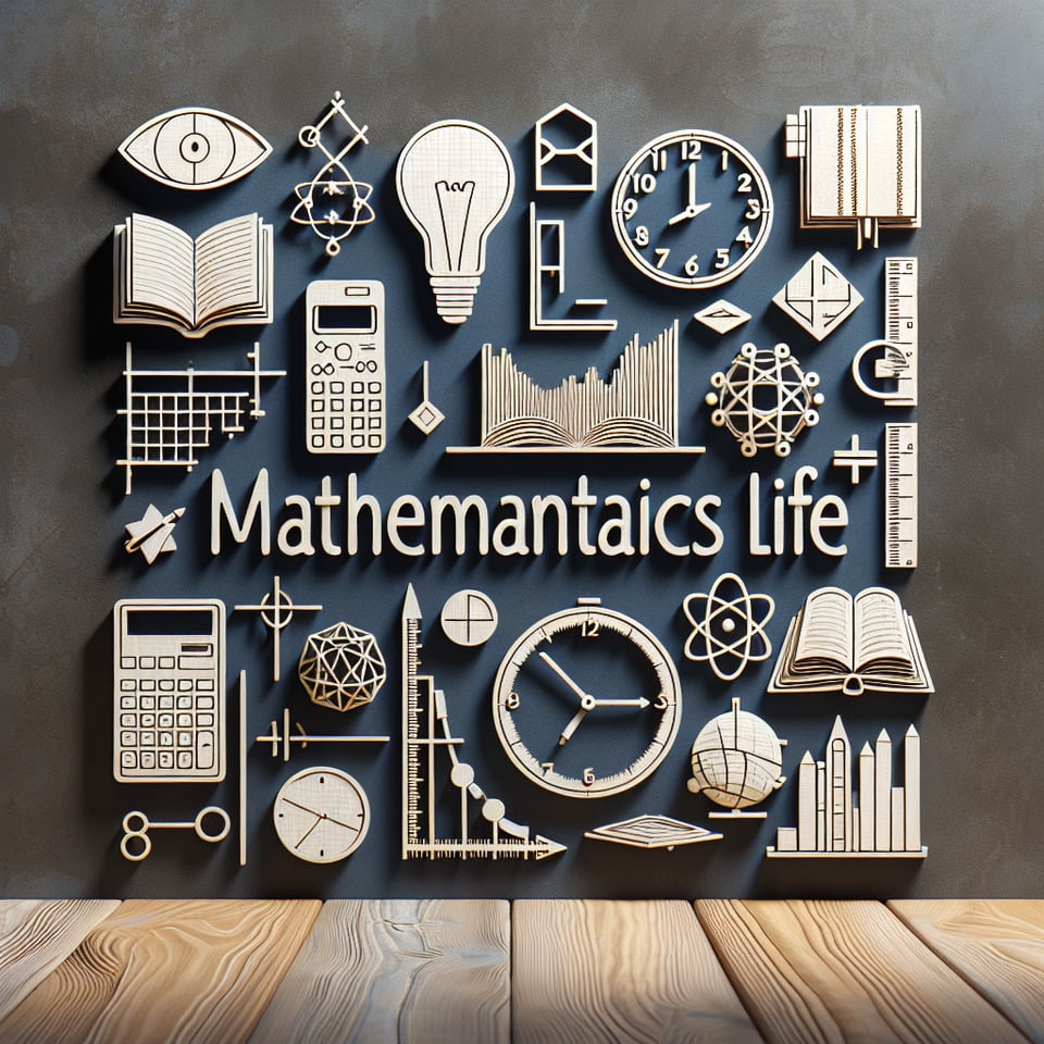 write Mathematics in Day-to-Day Life in white on this image text effect image