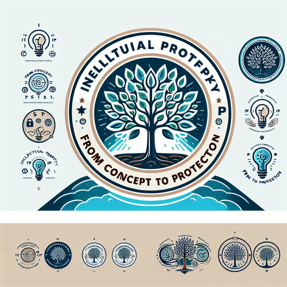 Design a distinctive and impactful logo for Treenetra IP, a company specializing in intellectual property services. The logo should embody the essence of intellectual property (IP) protection and showcase the journey from concept to protection.,,Key Elements to Include:,,Tree Symbolism: Integrate a tree into the design to represent growthstrengthand the flourishing of ideas within the realm of intellectual property.,,Incorporate IP Elements: Visually depict the concept of intellectual property within the logo. This could include subtle nods to patentstrademarksor copyrightssymbolizing the protection and cultivation of innovative ideas.,,Slogan Integration: Include the company slogan From Concept to Protection in a way that complements the overall designemphasizing the comprehensive nature of Treenetra IP's services.,,Professional and Timeless: Ensure the logo exudes professionalismreliabilityand timelessnessas Treenetra IP is committed to offering enduring intellectual property solutions.,,Color Palette: While open to creativityconsider a color palette that resonates with trustexpertiseand innovation. Earthy tonesbluesor greens could be considered for a balanced and sophisticated look.,,Typography: If incorporating textchoose a clean and legible font that complements the overall design. The text should be easily readable both in small and large formats.,,Additional Insights:,,Treenetra IP aims to convey a sense of trustexpertiseand comprehensive protection of intellectual property rights.,,The logo should be versatile enough to be used across various mediumsincluding printdigitaland merchandise.,,Feel free to experiment with different design elements to create a logo that is not only visually appealing but also captures the essence of Treenetra IP's commitment to safeguarding innovative concepts. text effect image