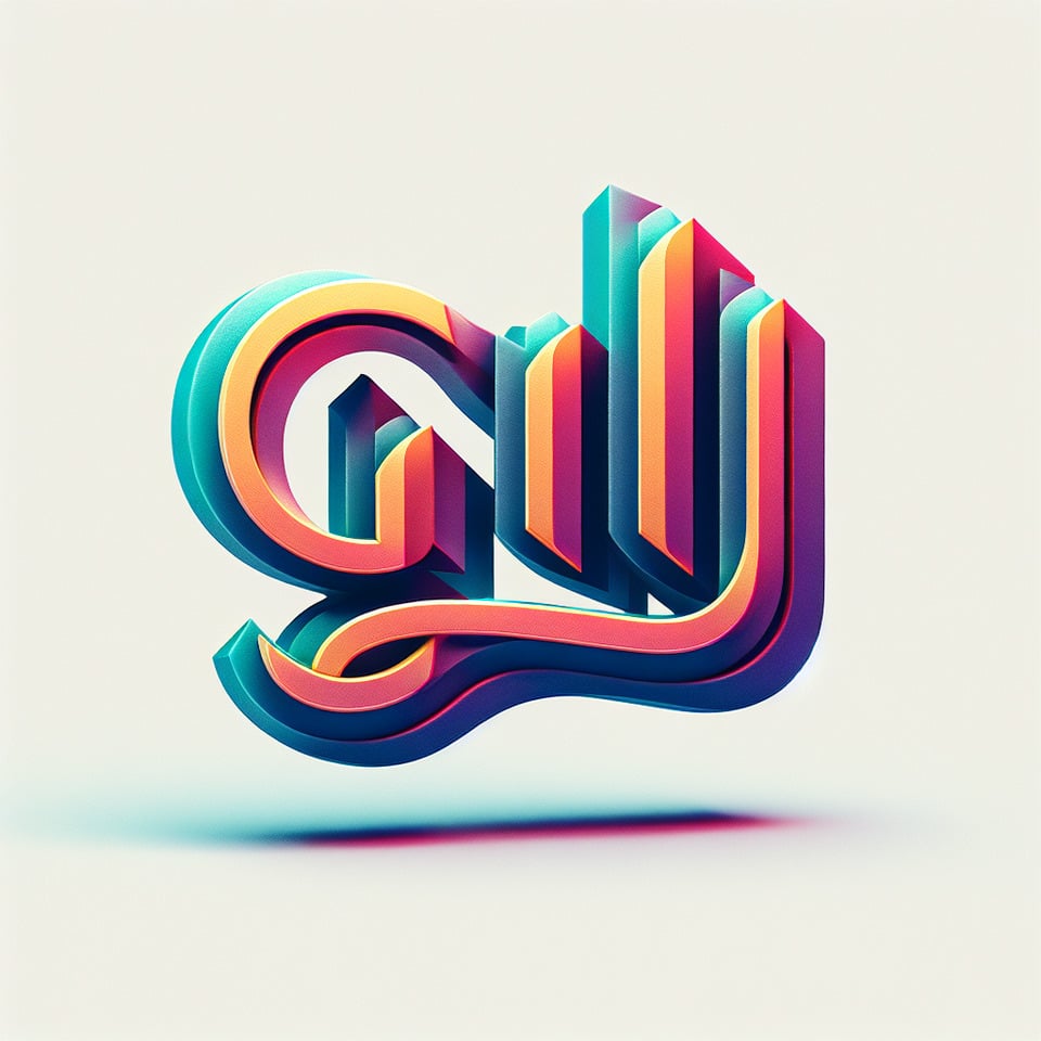 font gola-G word with effect text effect image