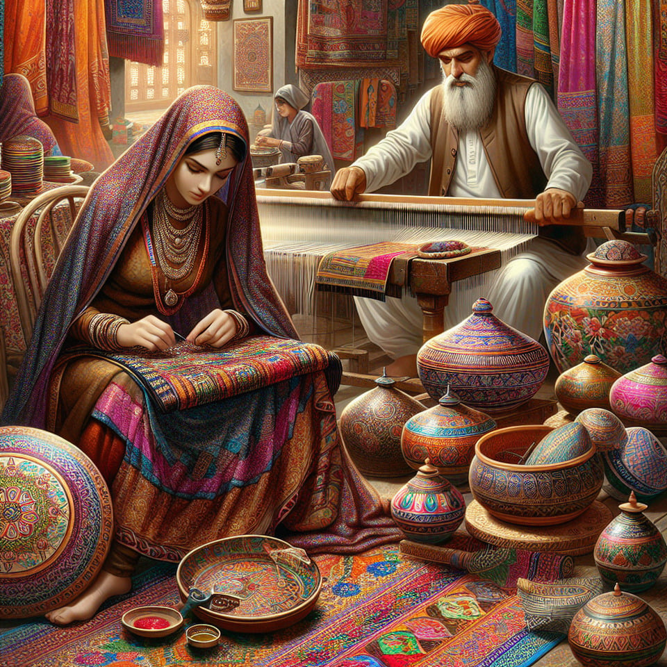 handicrafts in india text effect image