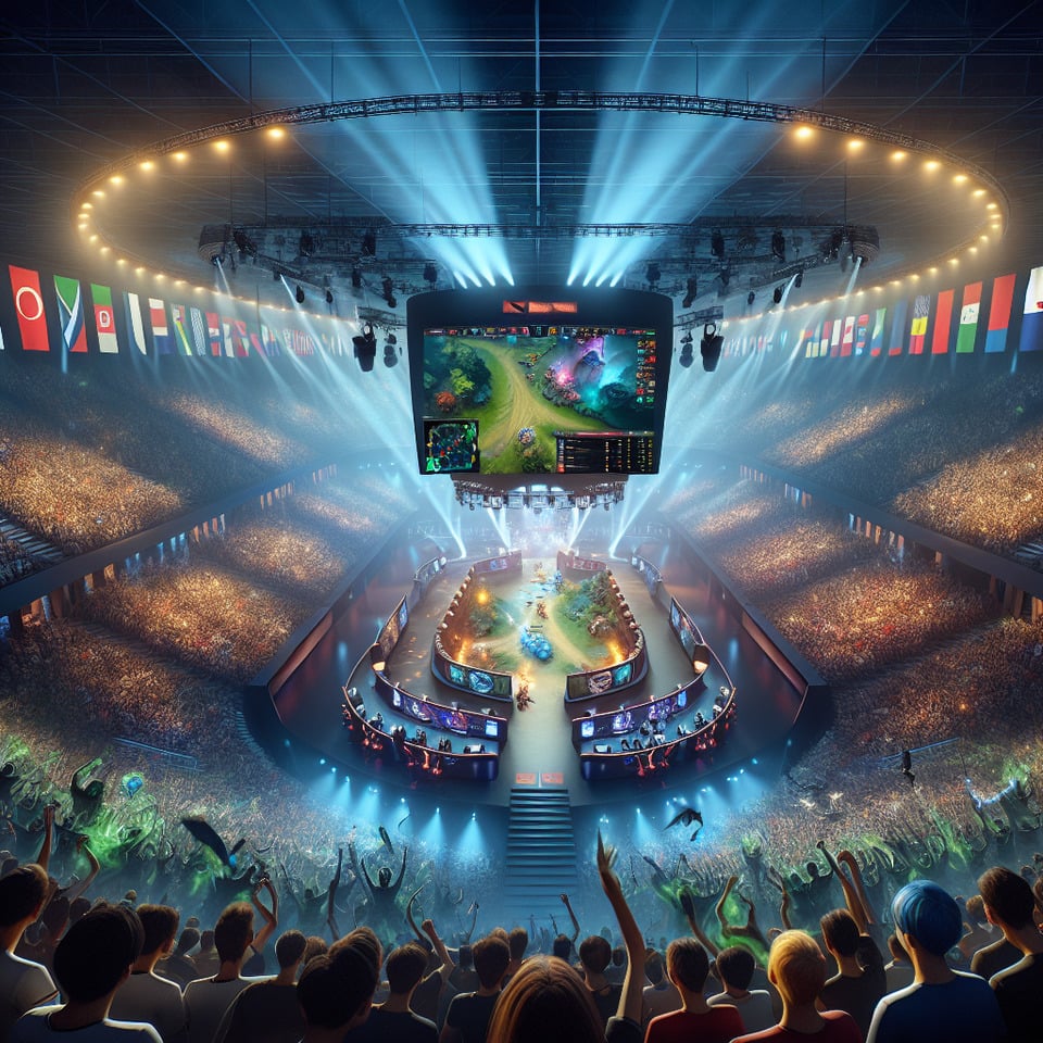 March Madness: Dota 2 Championship text effect image