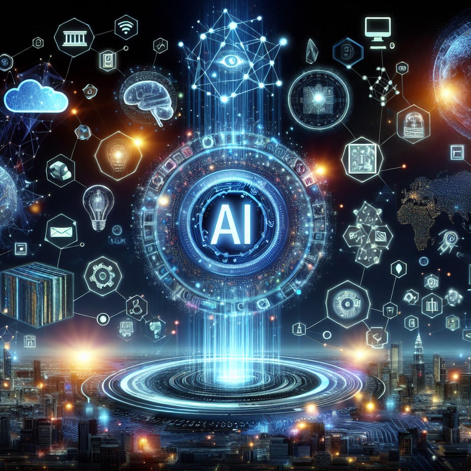 Generative AI and Disruptive Technologies text effect image