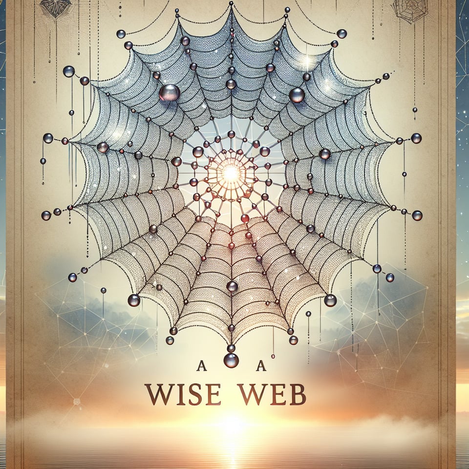 wise webposterillustrationconceptual art text effect image