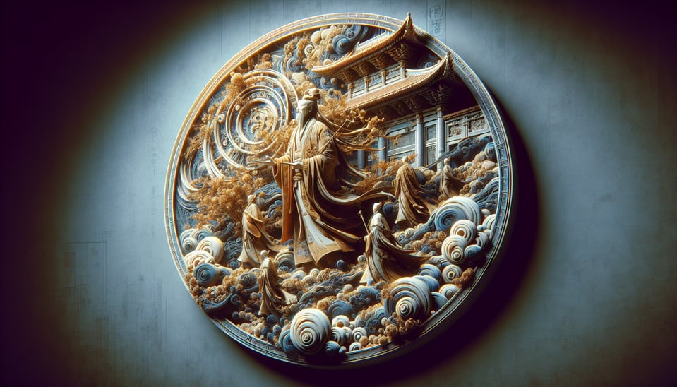 Le potecinematicillustration3d renderpainting text effect image