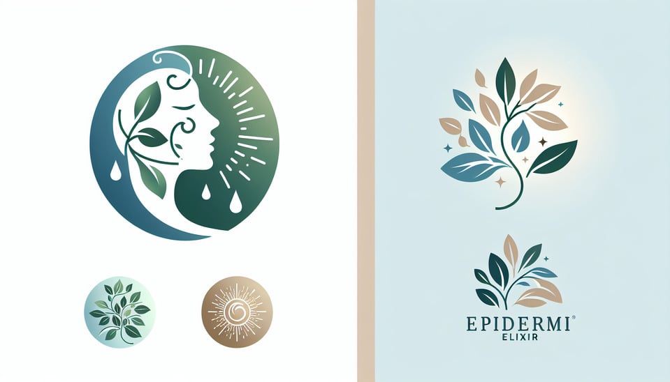 skin care logo text effect image
