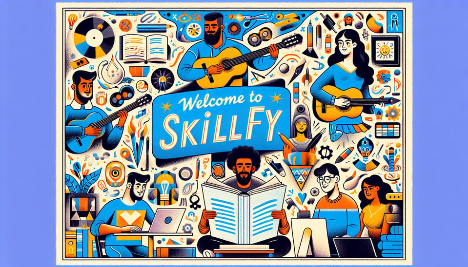 WELCOME TO SKILLYFY text effect image