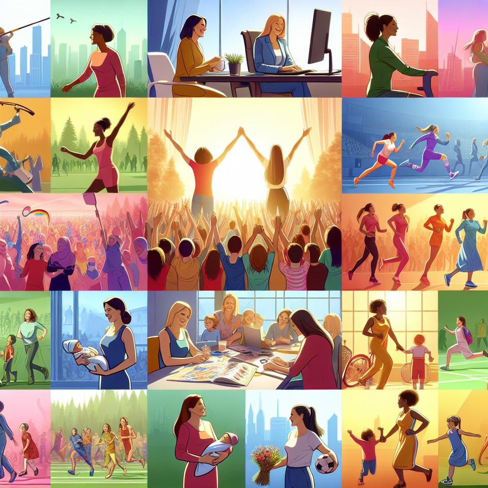 happy womans daycinematic text effect image