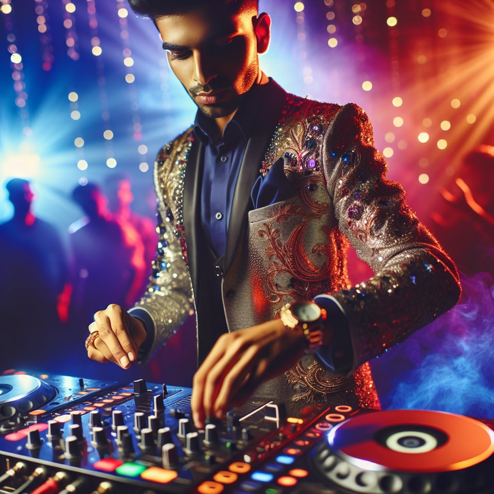 PATEL DJ text effect image