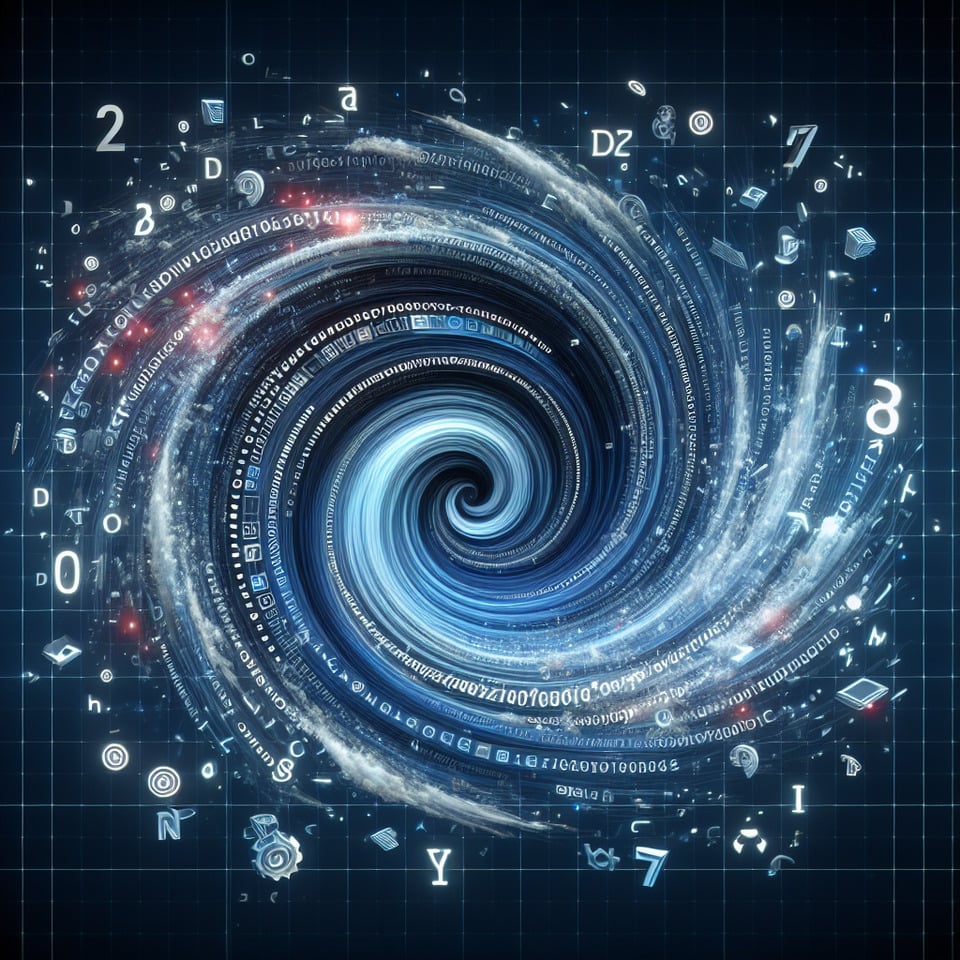 D-Code text effect image