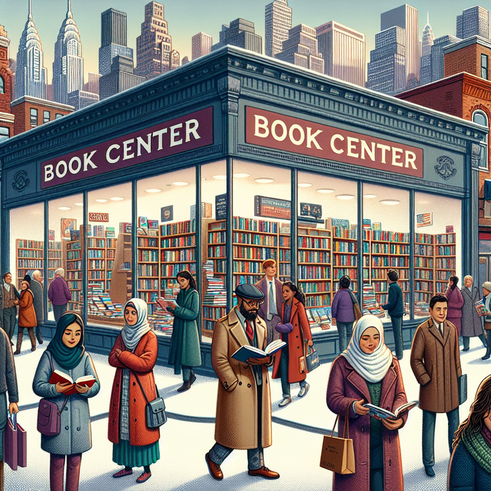 CITY BOOK CENTER text effect image