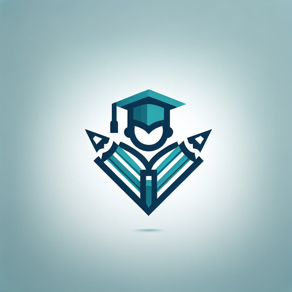 more simple logo student text effect image