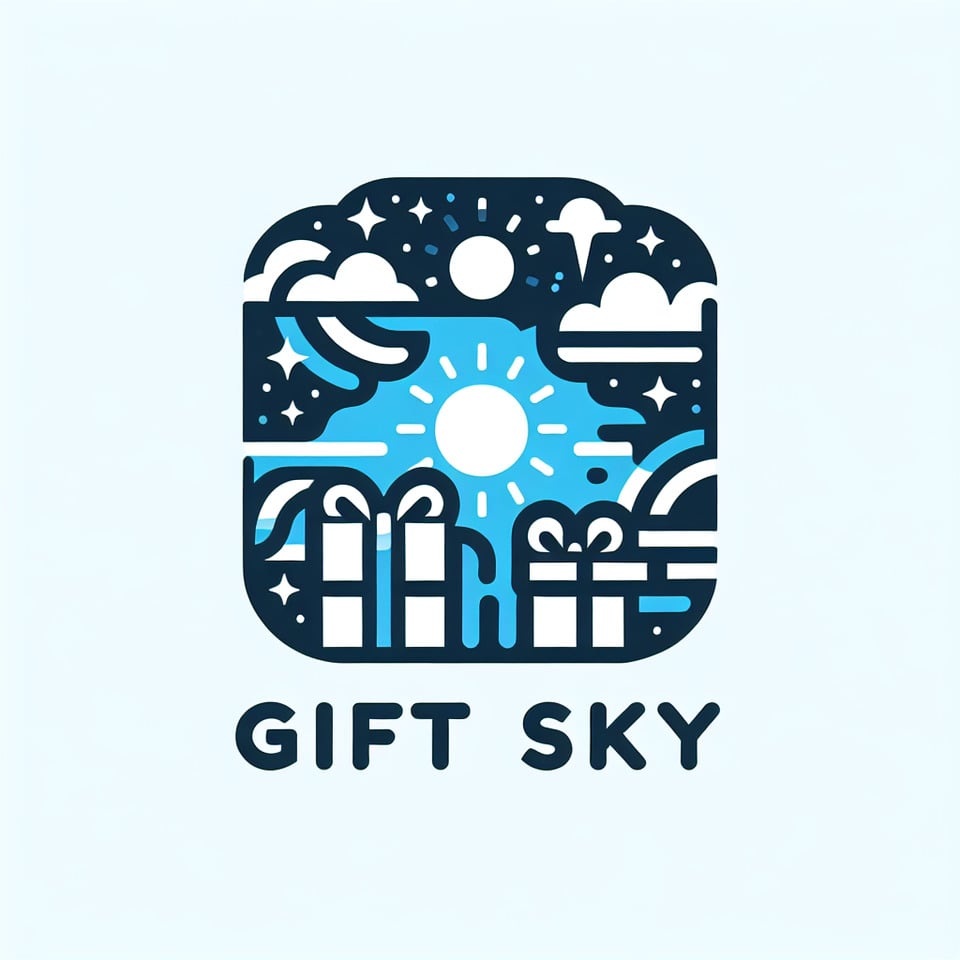 MAKE A LOGO AND WRITE NAME GIFT SKY text effect image