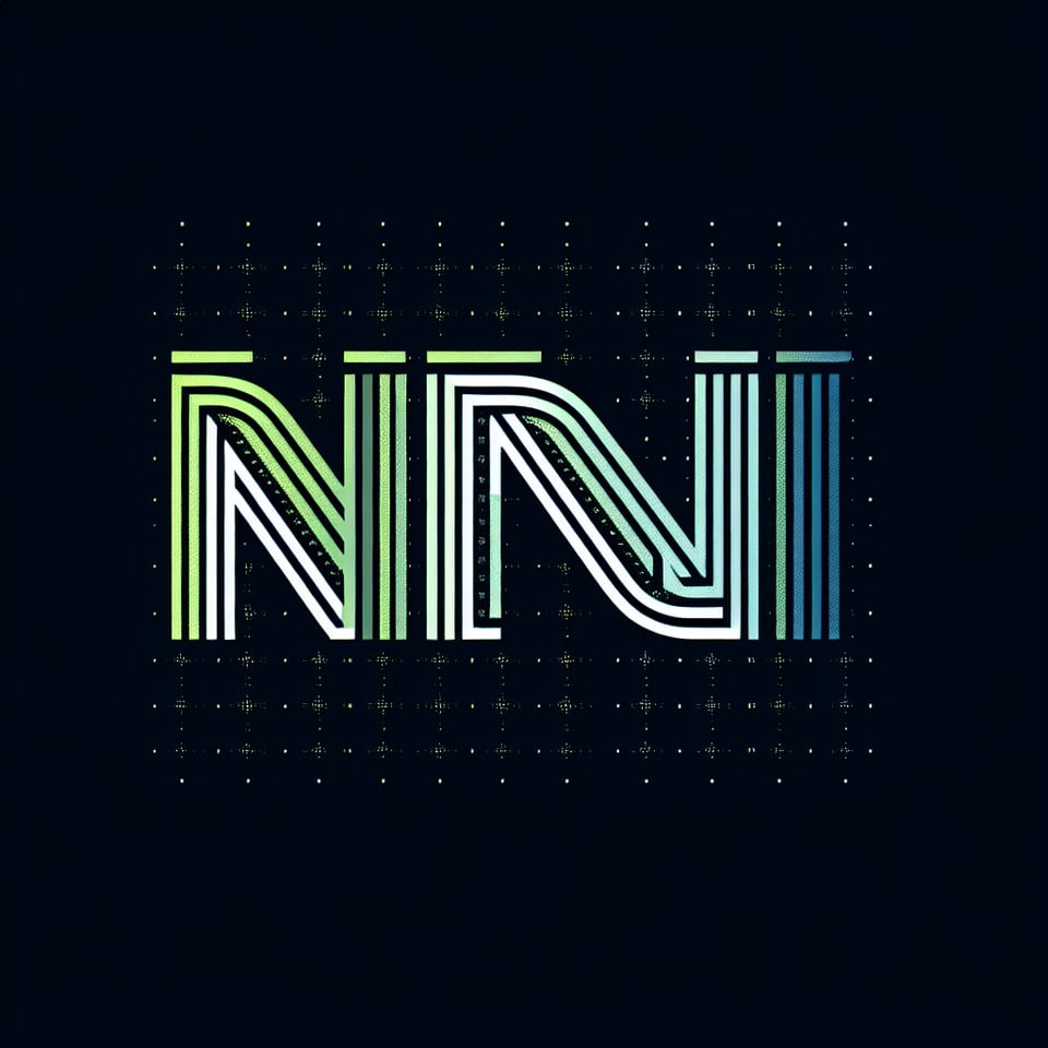 i want Niranjan word in style font background is black and Ni words should be green or blue and remaining letter color should be white text effect image