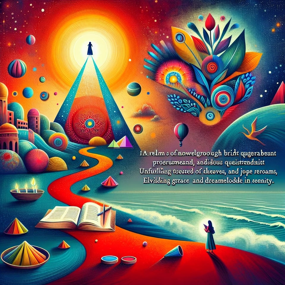 In the realm of knowledge's sway,,Edukemy's Prelims Mock Testthey say,,A beacon brighta guiding ray,,With PRAYASwe march on our way.,,Through trials facedand questions bold,,In every questour minds unfold,,With fervent hopeour dreams enfold,,PRAYAS leads ussteadfast and bold.,,Yet amidst the quest for wisdom's light,,Comes Holiwith colors bright,,A carnival of joya festive sight,,With laughter's songour hearts take flight.,,In hues of red and blue and green,,On this canvas of lifea vibrant scene,,Holi's magicpure and clean,,With every splasha soul serene.,,So let us blendthe tests we face,,With Holi's joyin every place,,With PRAYAS strongour dreams embrace,,In knowledge's journeywe find our grace. text effect image