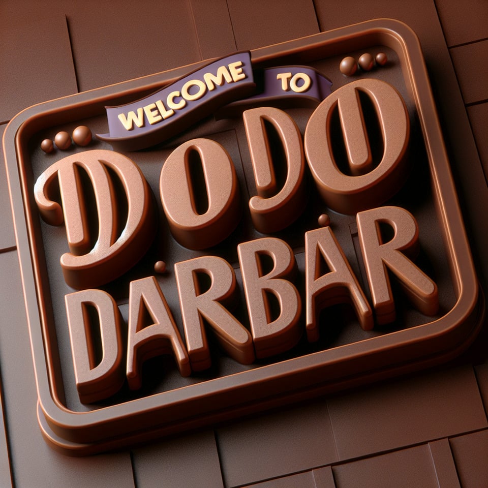  Welcome to doodoo darbar  Theme in 3d text with dark shit background  text effect image