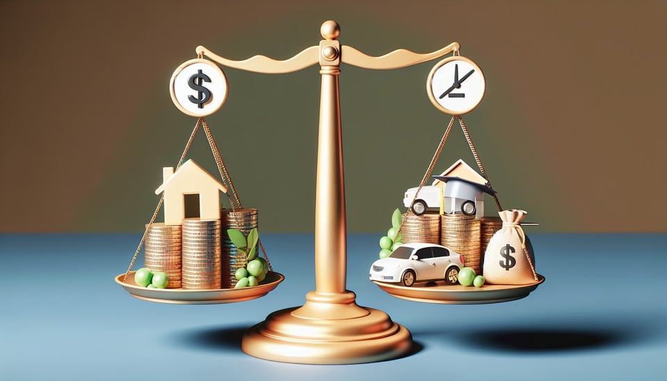Money Matters!3d render text effect image