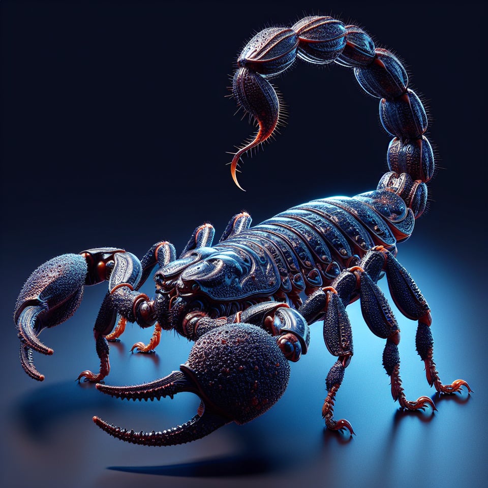 EESH3D LIKE SCORPION text effect image