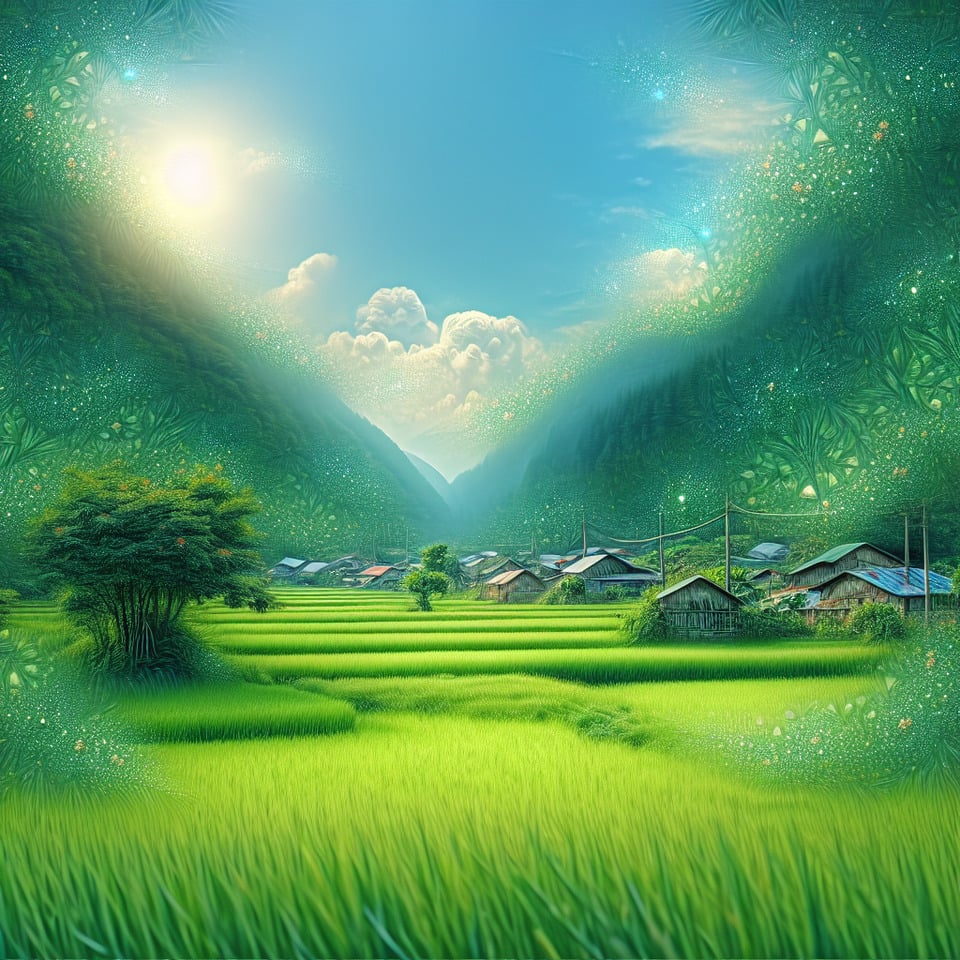 Tạo chữ  Anh Bình Village với hiệu ứng An bìnhcó cây cỏ xanh mát và ngôi làng bình yên như chính con người bên trong bạn. text effect image
