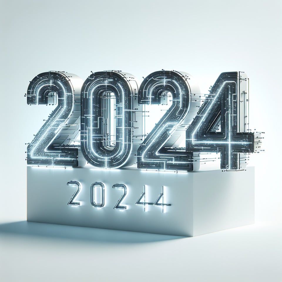 2024 text effect white background  text effect image