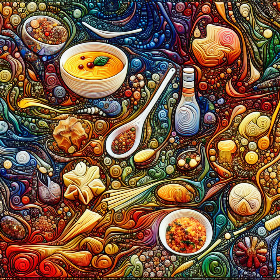 Living Food Prints text effect image