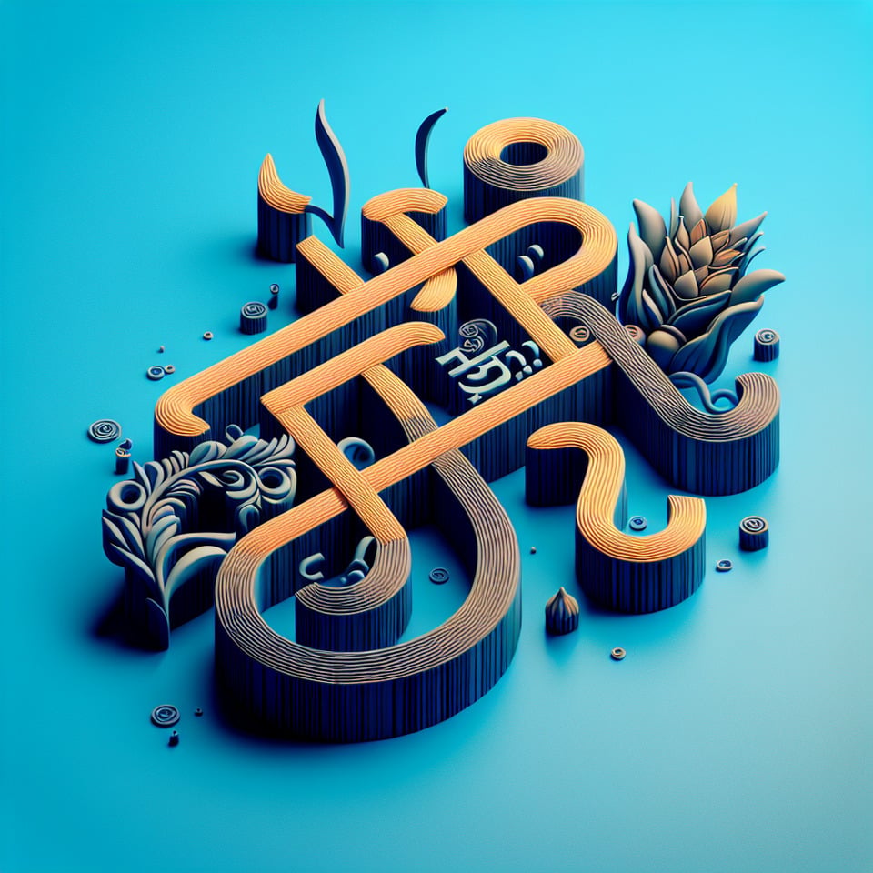 Convert ਗੁਲਾਮ this word into 3d image text effect image