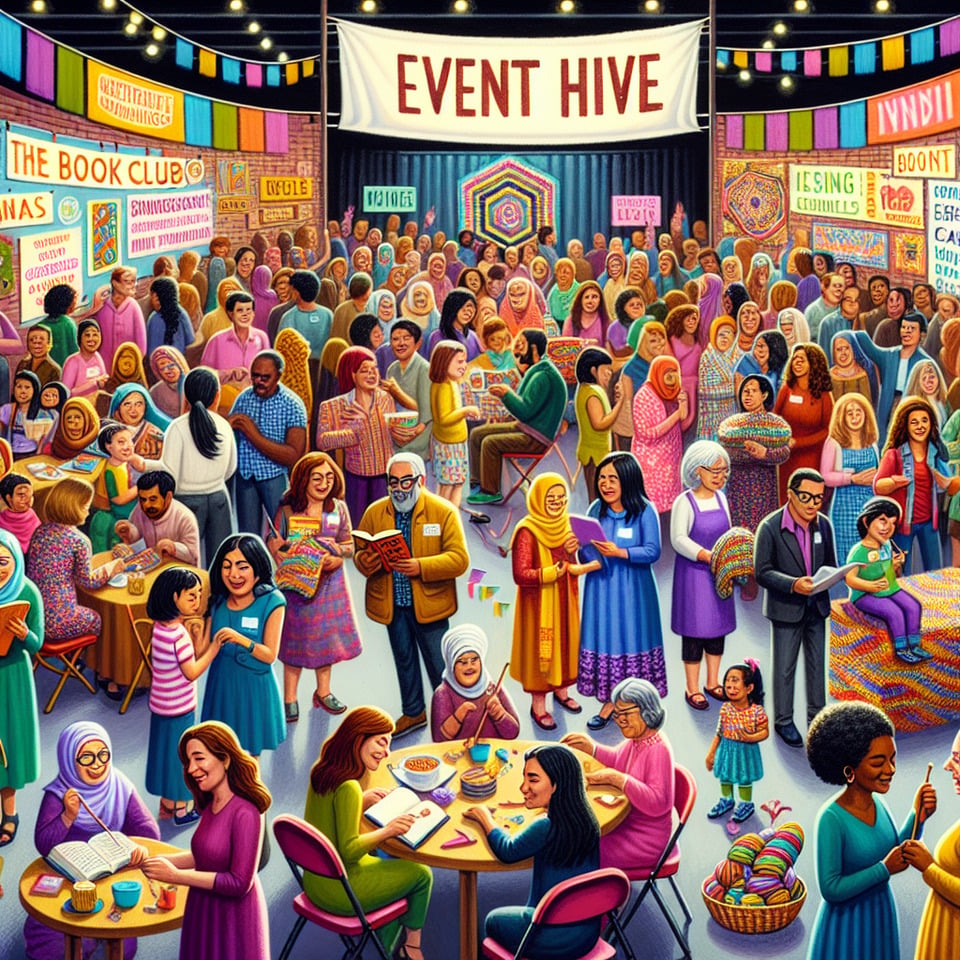 Event hive text effect image