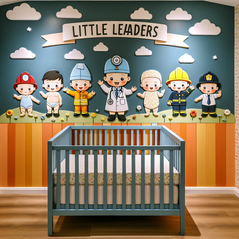 Leader Baby  Nursery text effect image