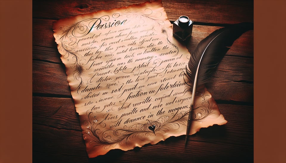 ROMANCING PRINT CREATE A ROMATIC TEXT text effect image