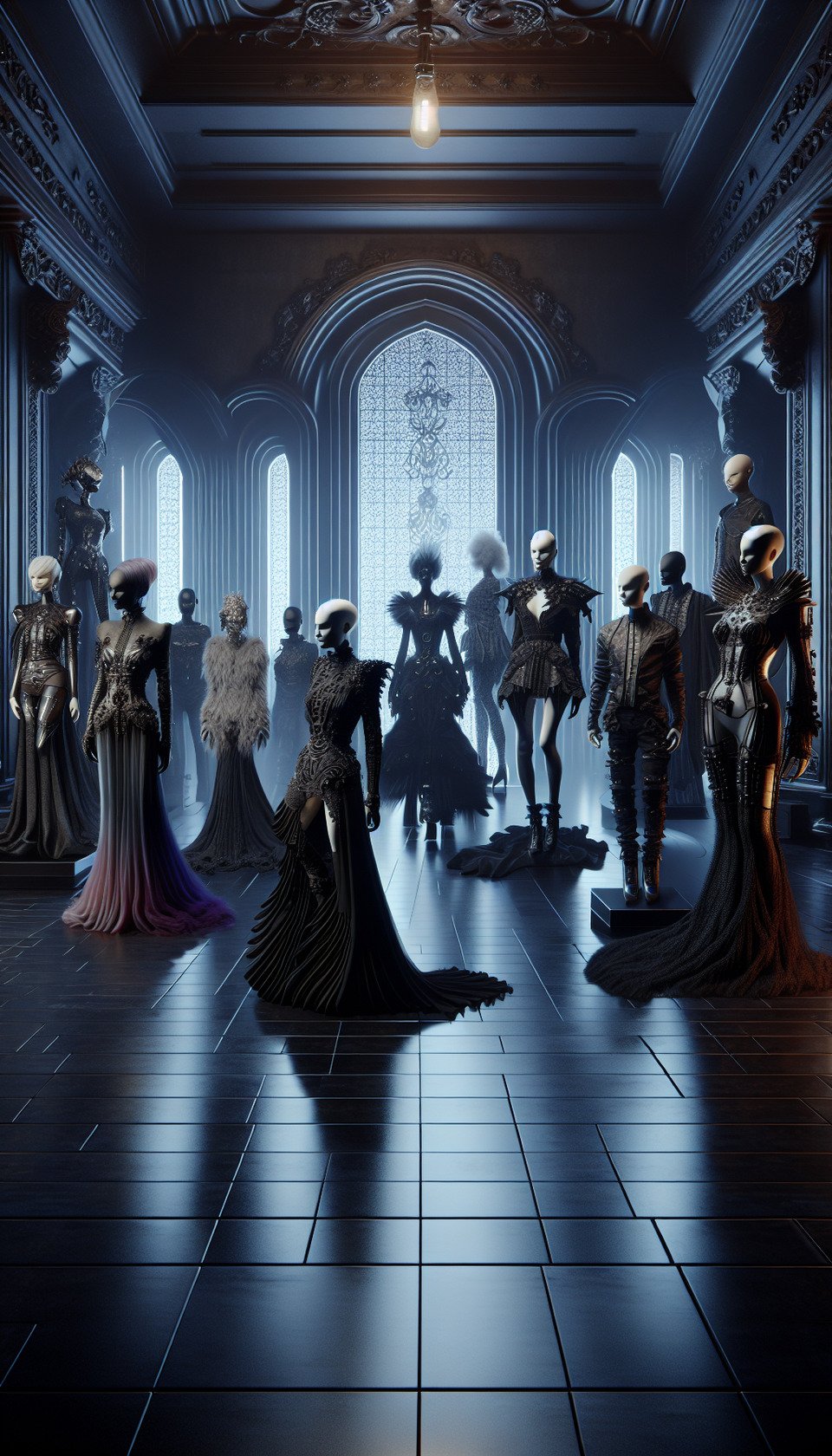 DHYEYillustration3d renderfashiondark fantasy text effect image