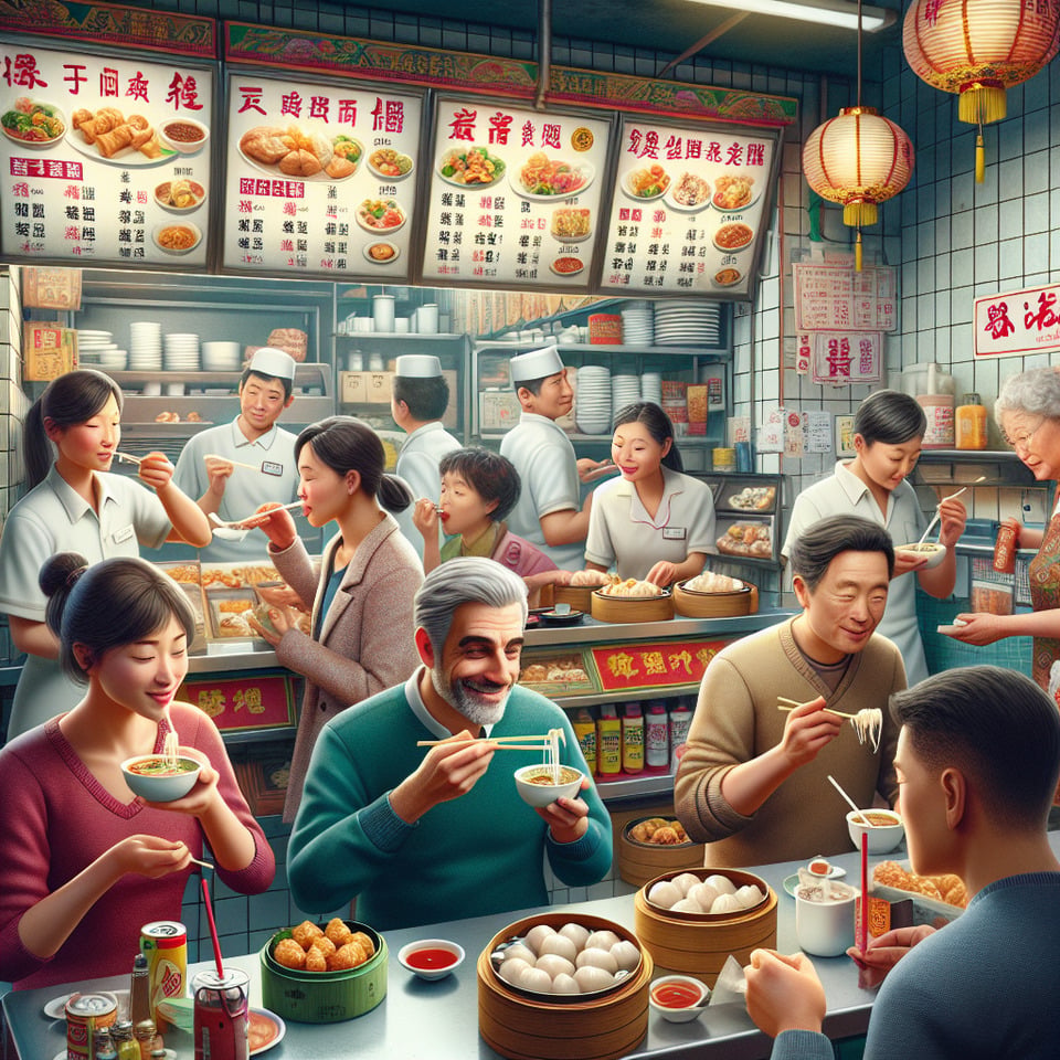 香港快餐 text effect image