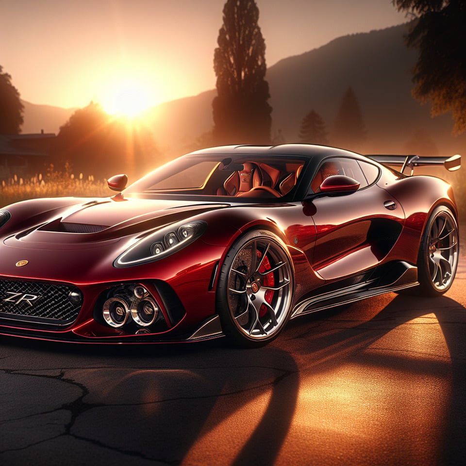 Sports Car text effect image