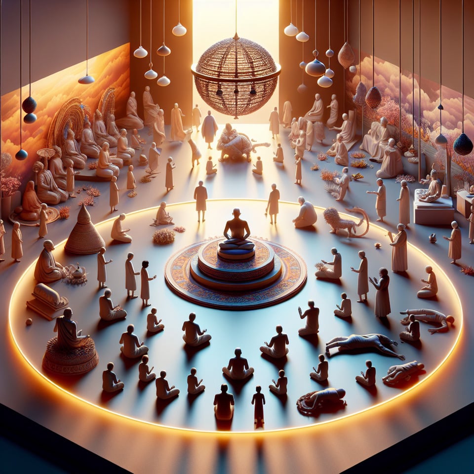 THE POWER OF WORSHIP 3d render text effect image