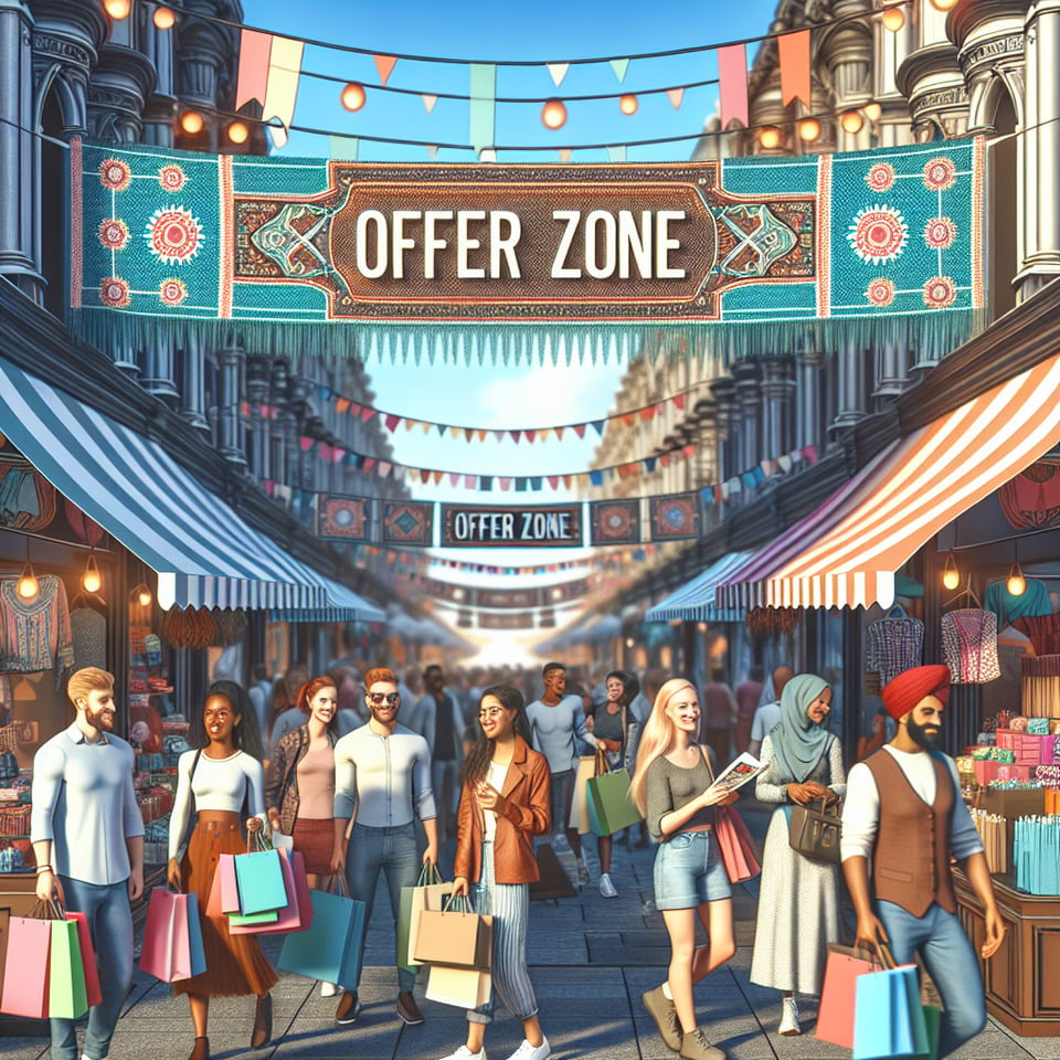OFFER ZONE text effect image