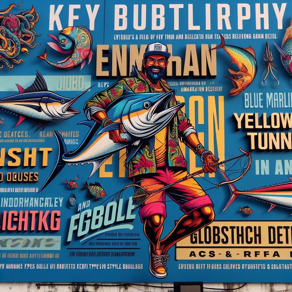 the theme is harbourfisherman. the text RAMANAN. should be funkytypography text effect image