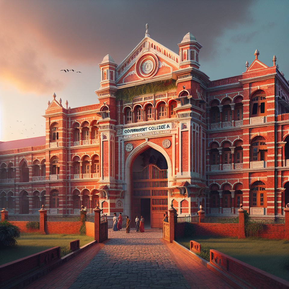 GOVERNMENT COLLEGE (A) ANANTAPURAM text effect image