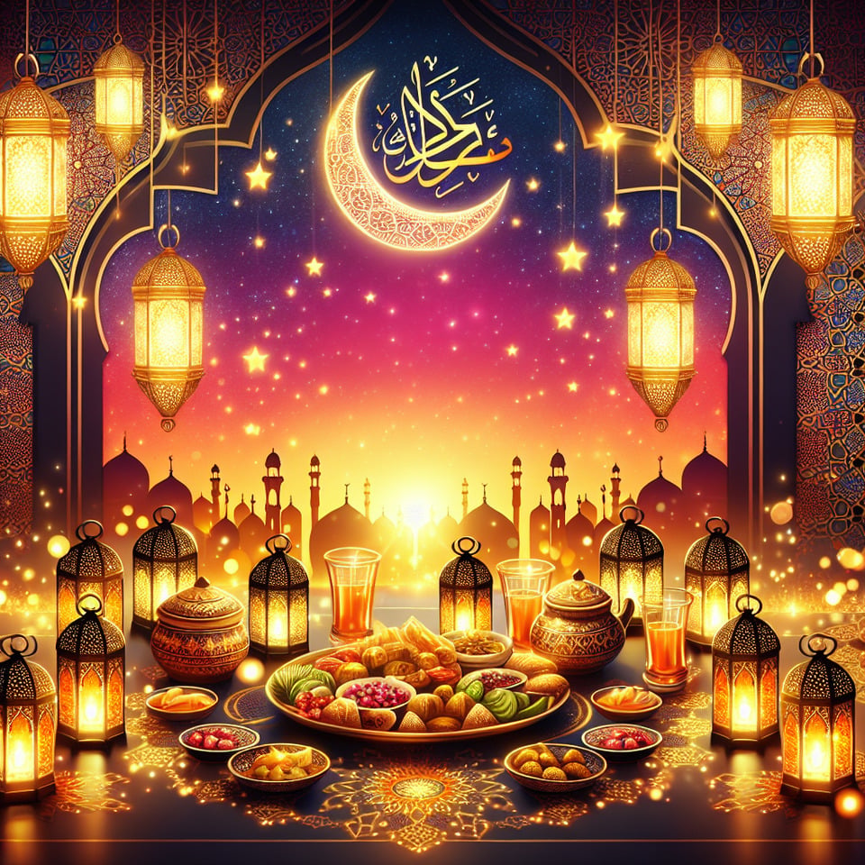 RAMADAN KAREEM text effect image