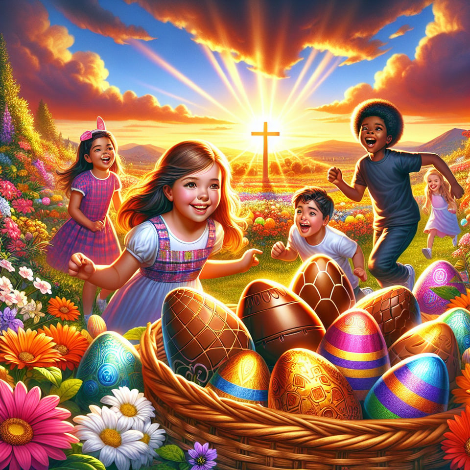 HAPPY EASTER text effect image