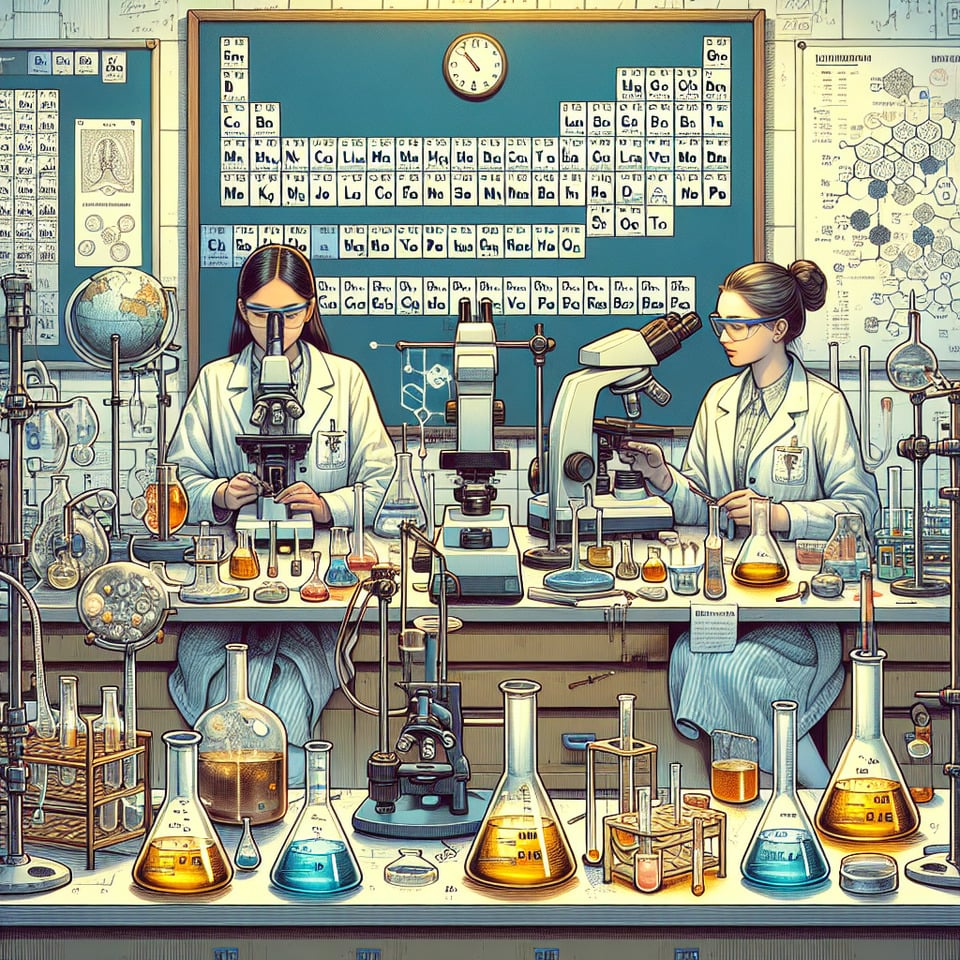 The Science Lab text effect image