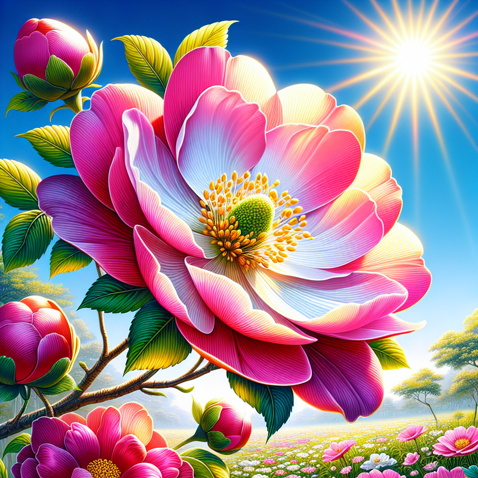flower text effect image
