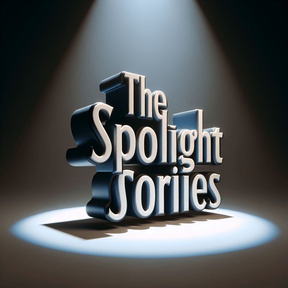 The Spotlight Stories create 3d text with no background text effect image
