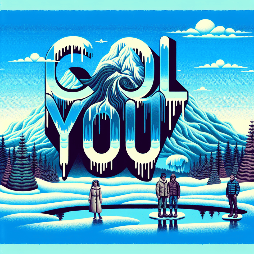 cool for you text effect image