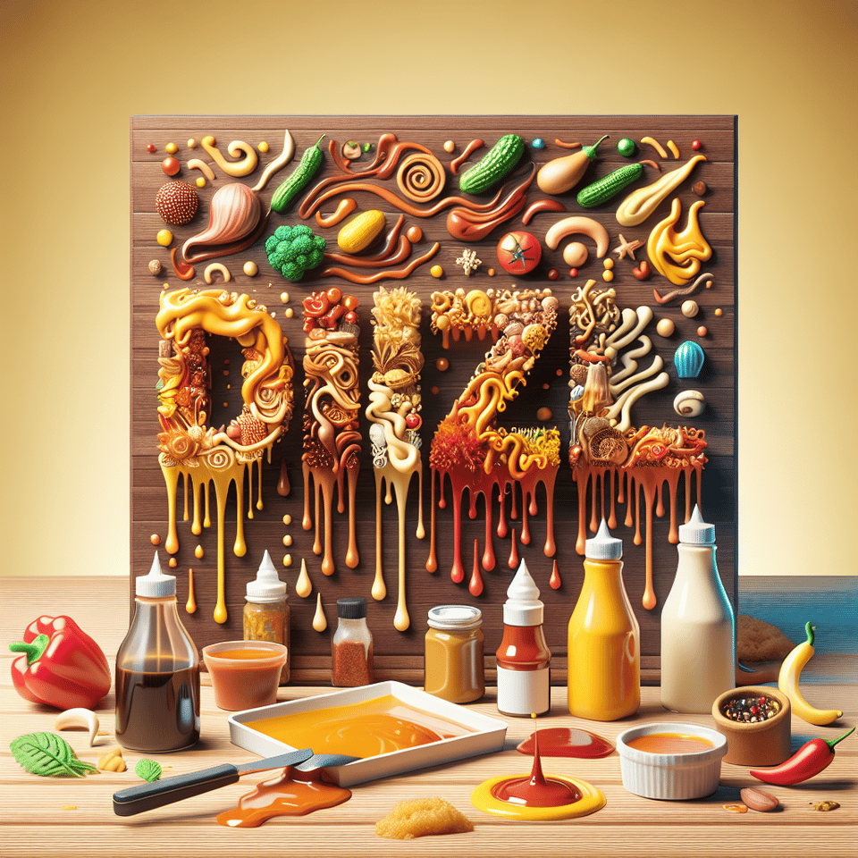 'DRIZZL' typography for a condiment brand text effect image