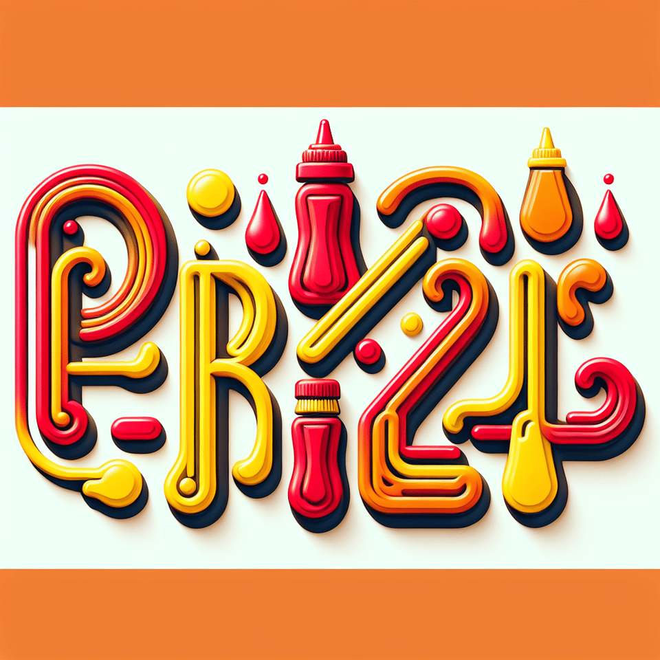 'DRIZZL' typography for a condiment brand text effect image
