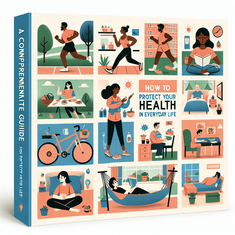 A Comprehensive Guide: How to Protect Your Health in Everyday Life text effect image
