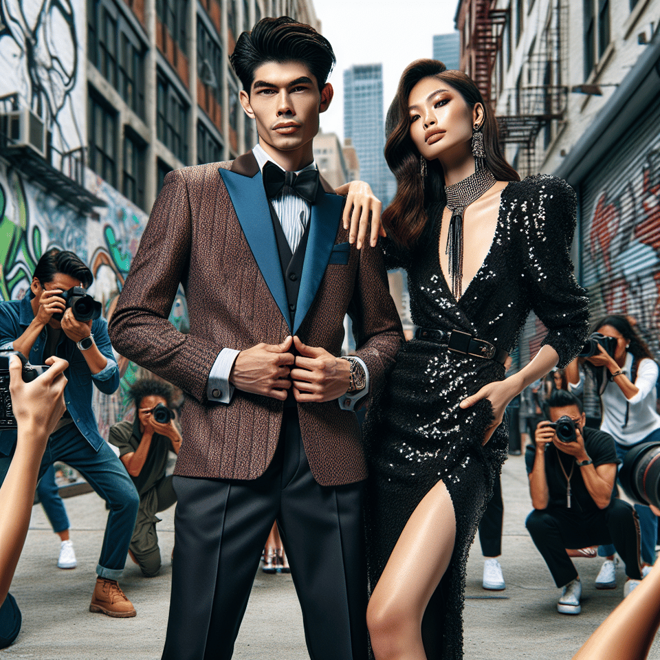 Stylish p&A, fashion text effect image