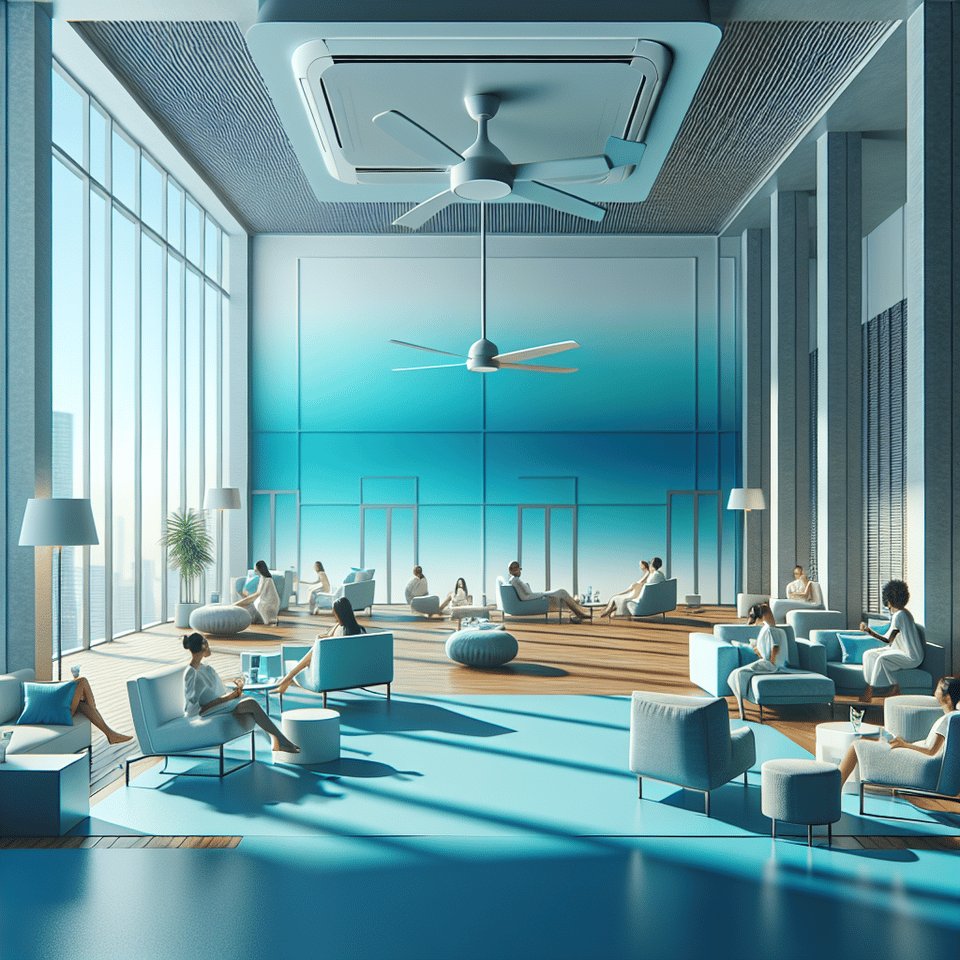 cooling room text effect image
