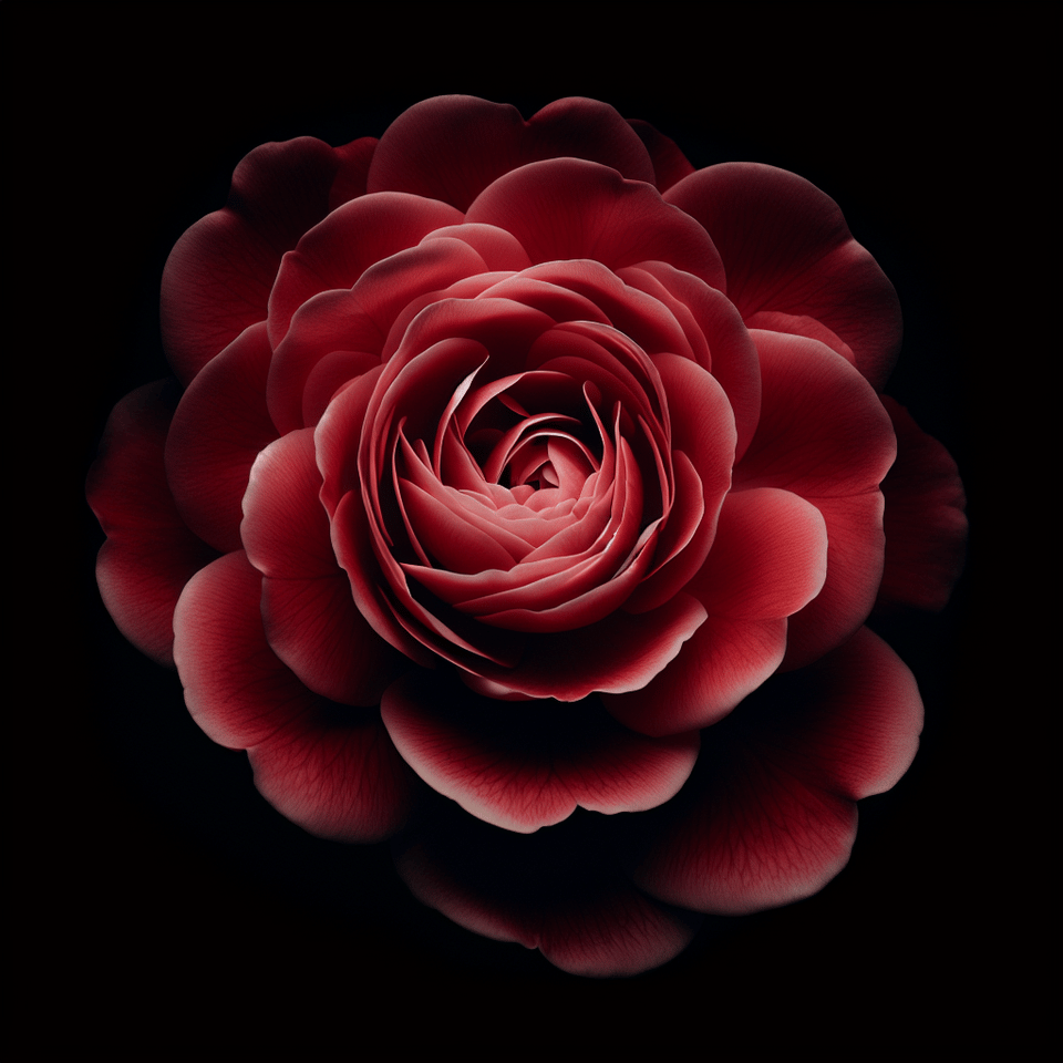 rose text effect image