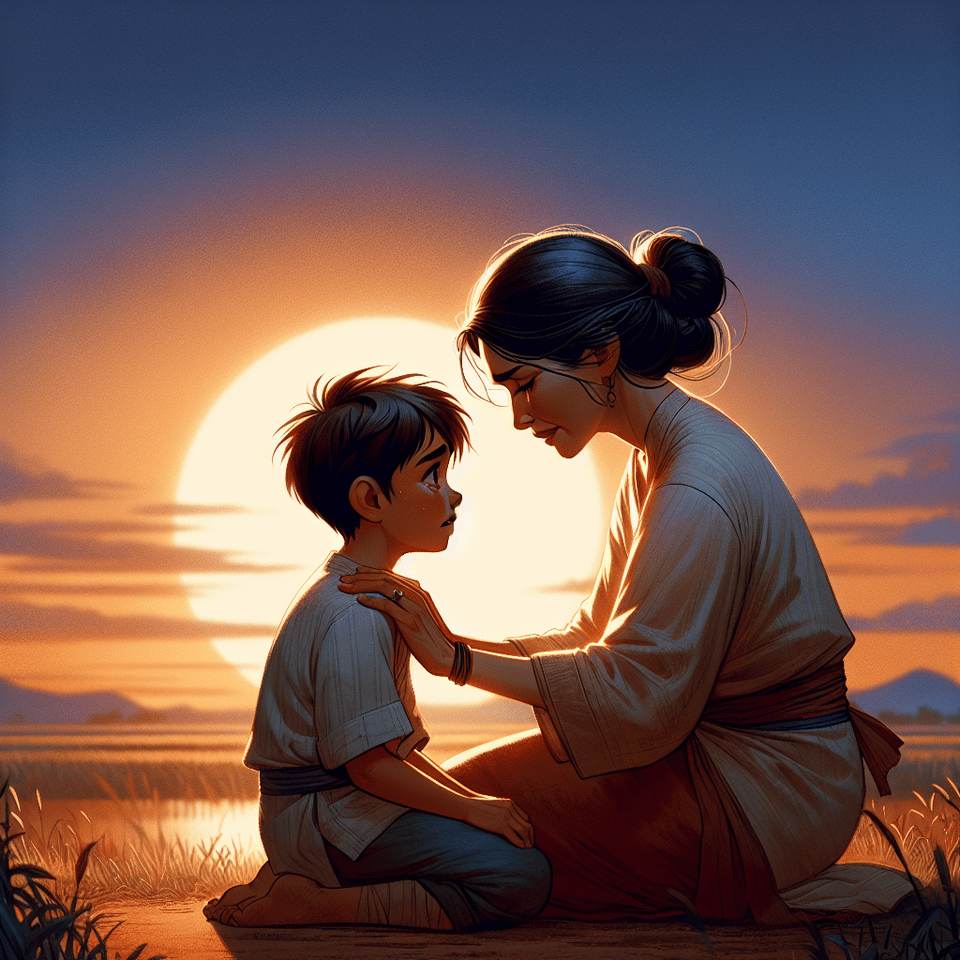 I love you my son, illustration text effect image