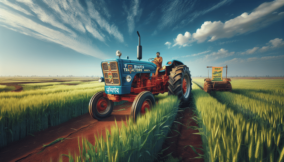 Bharat Tractors Mandla text effect image