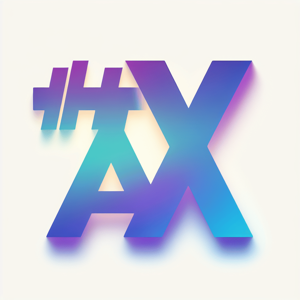 text #wearetax blue purple gradient text effect on white background text effect image